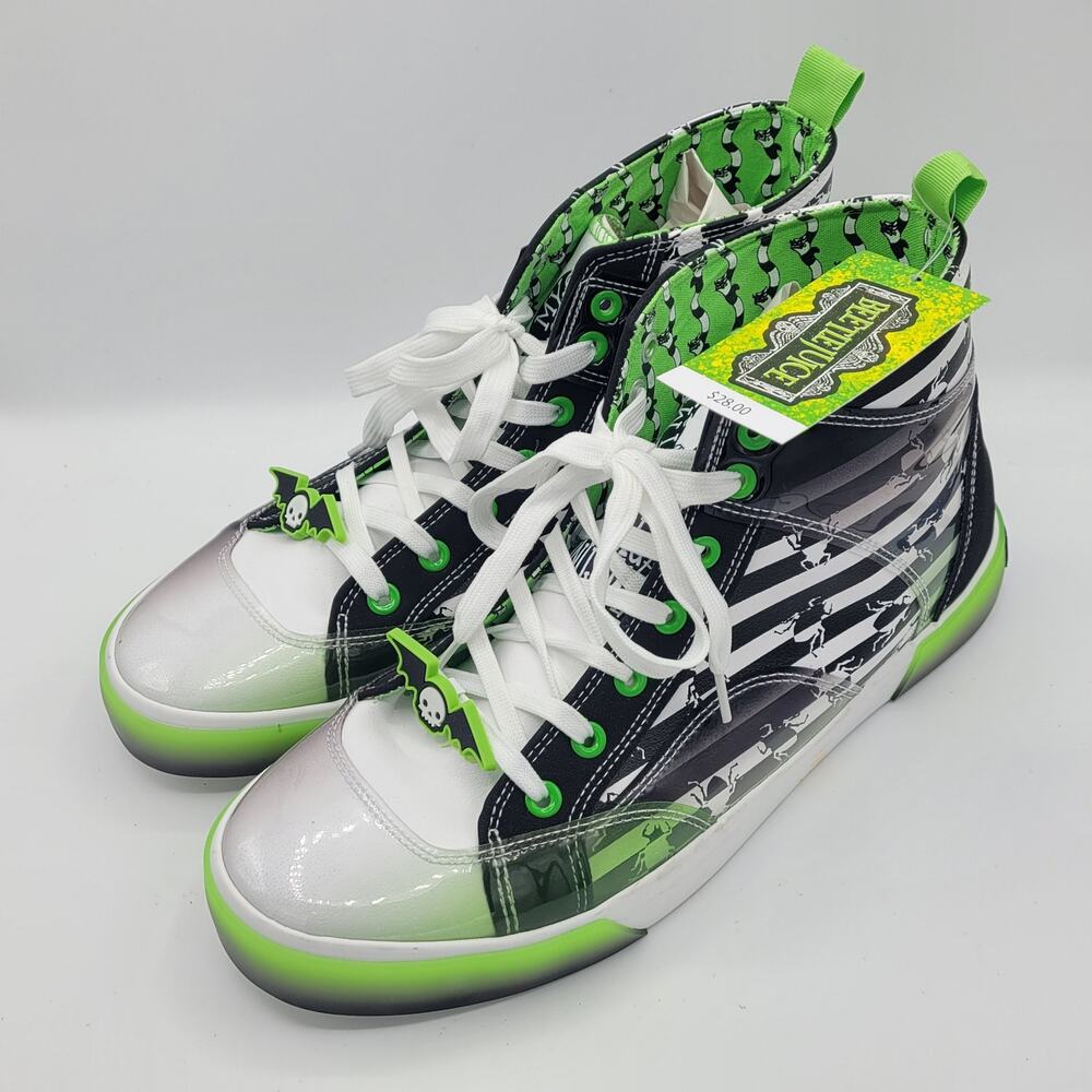 Ground Up Beetlejuice Women's size 11 green white movie collectible